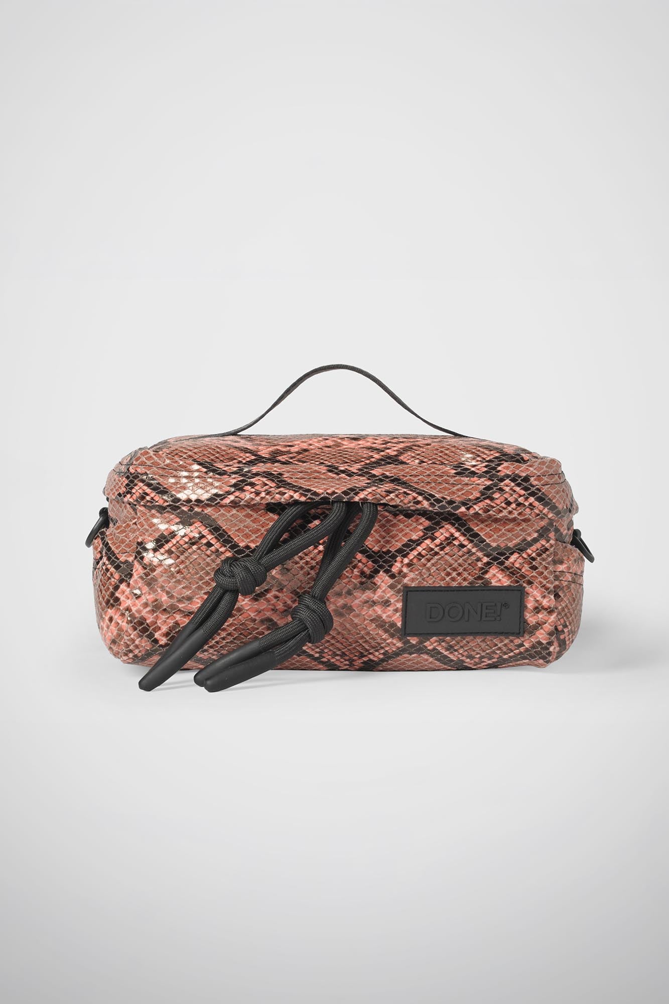 Beauty Bag Stampa pitone rosa