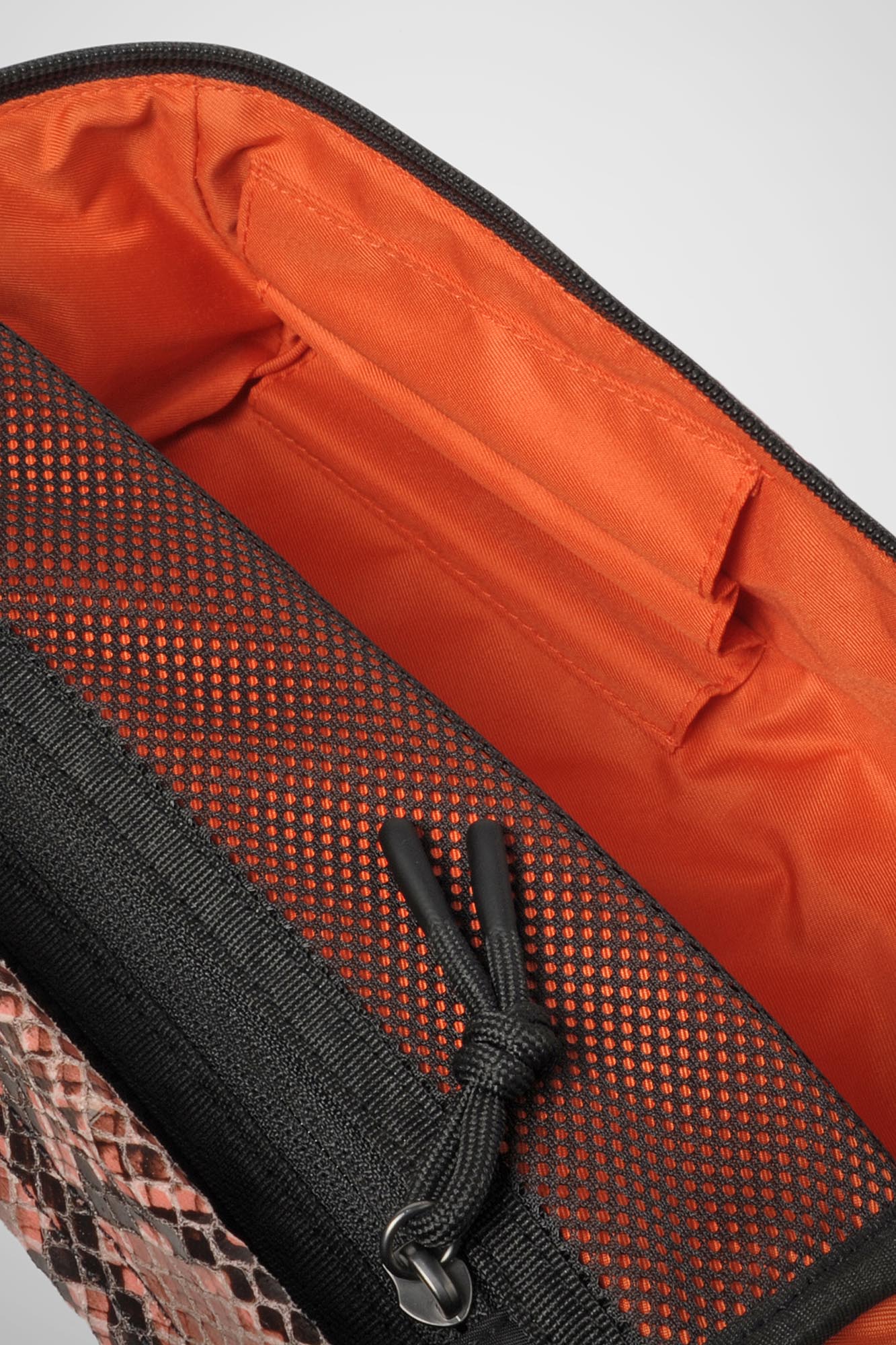 Beauty Bag Stampa pitone rosa