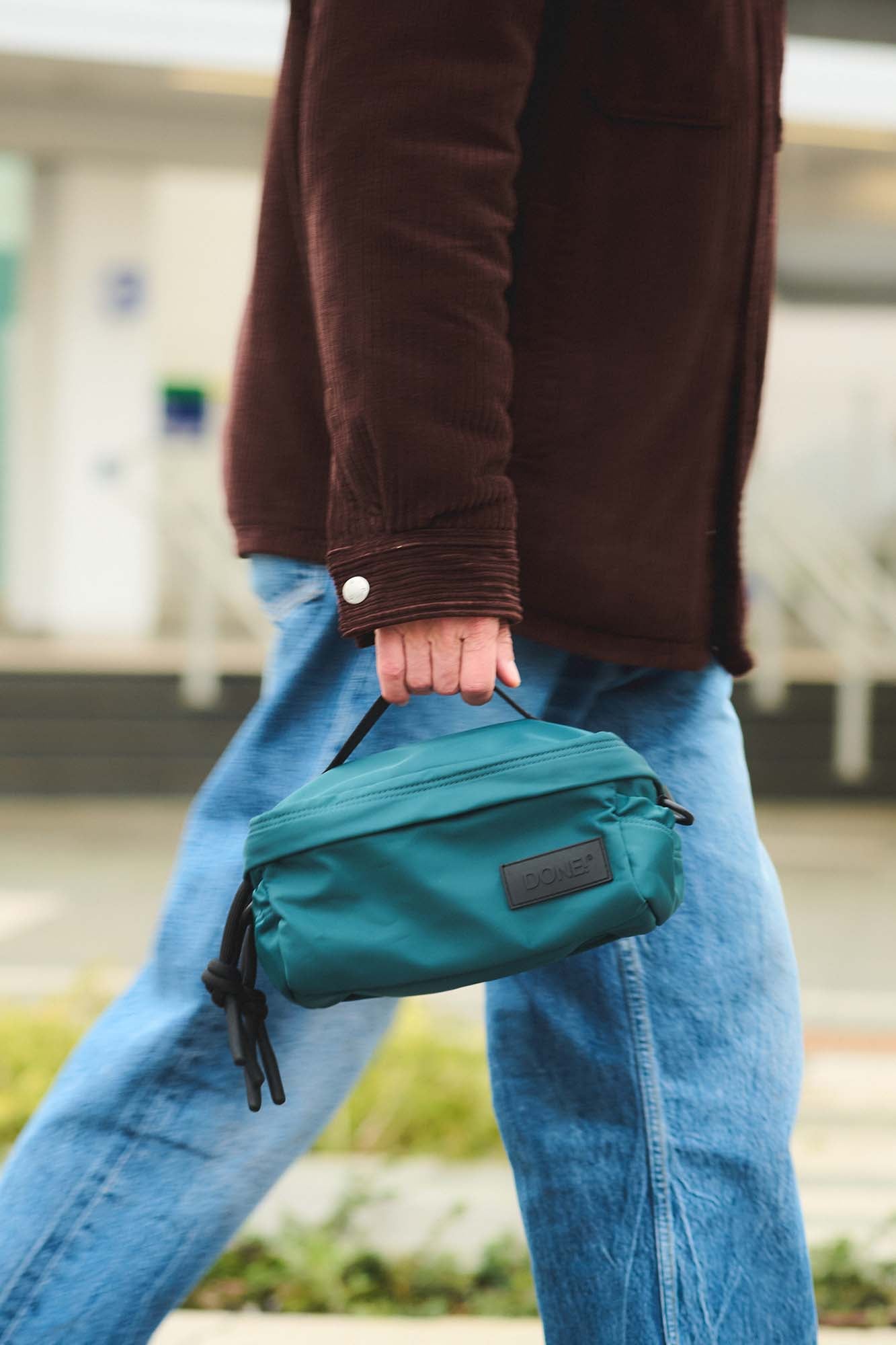 ビューティーバッグ ナイロン ペトロリオ