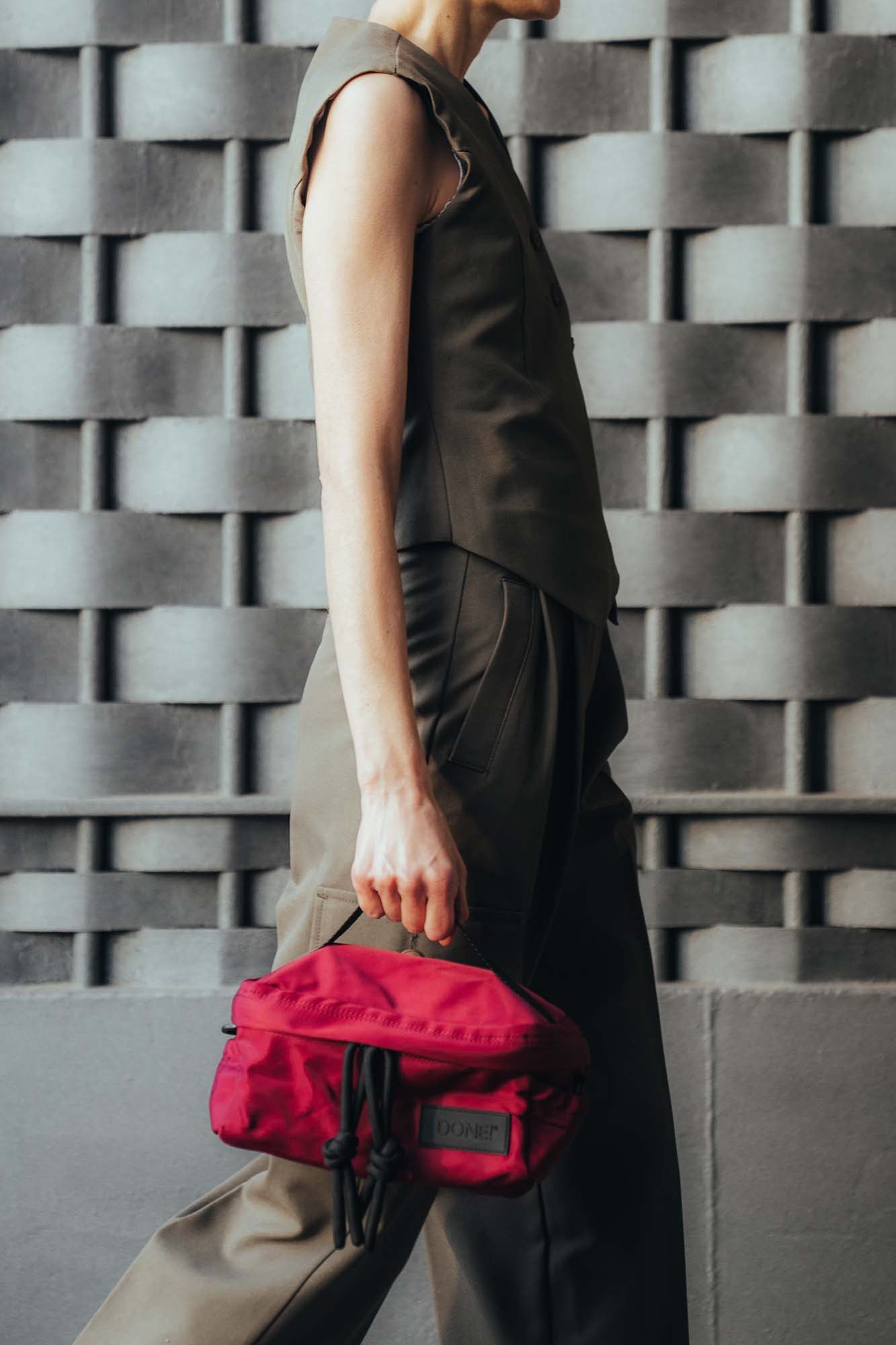 Beauty Bag NYLON Melanzana