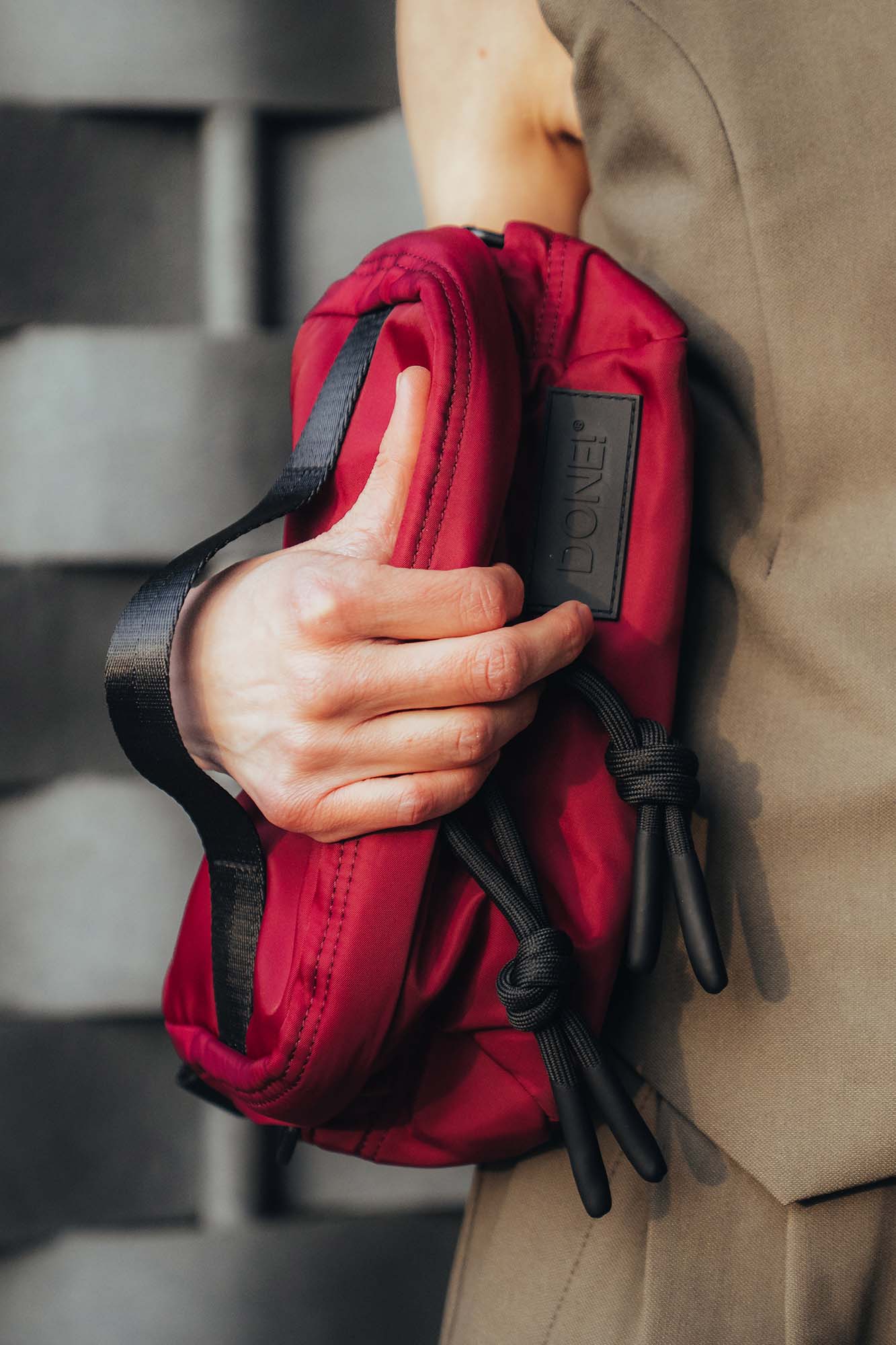 Beauty Bag NYLON Melanzana