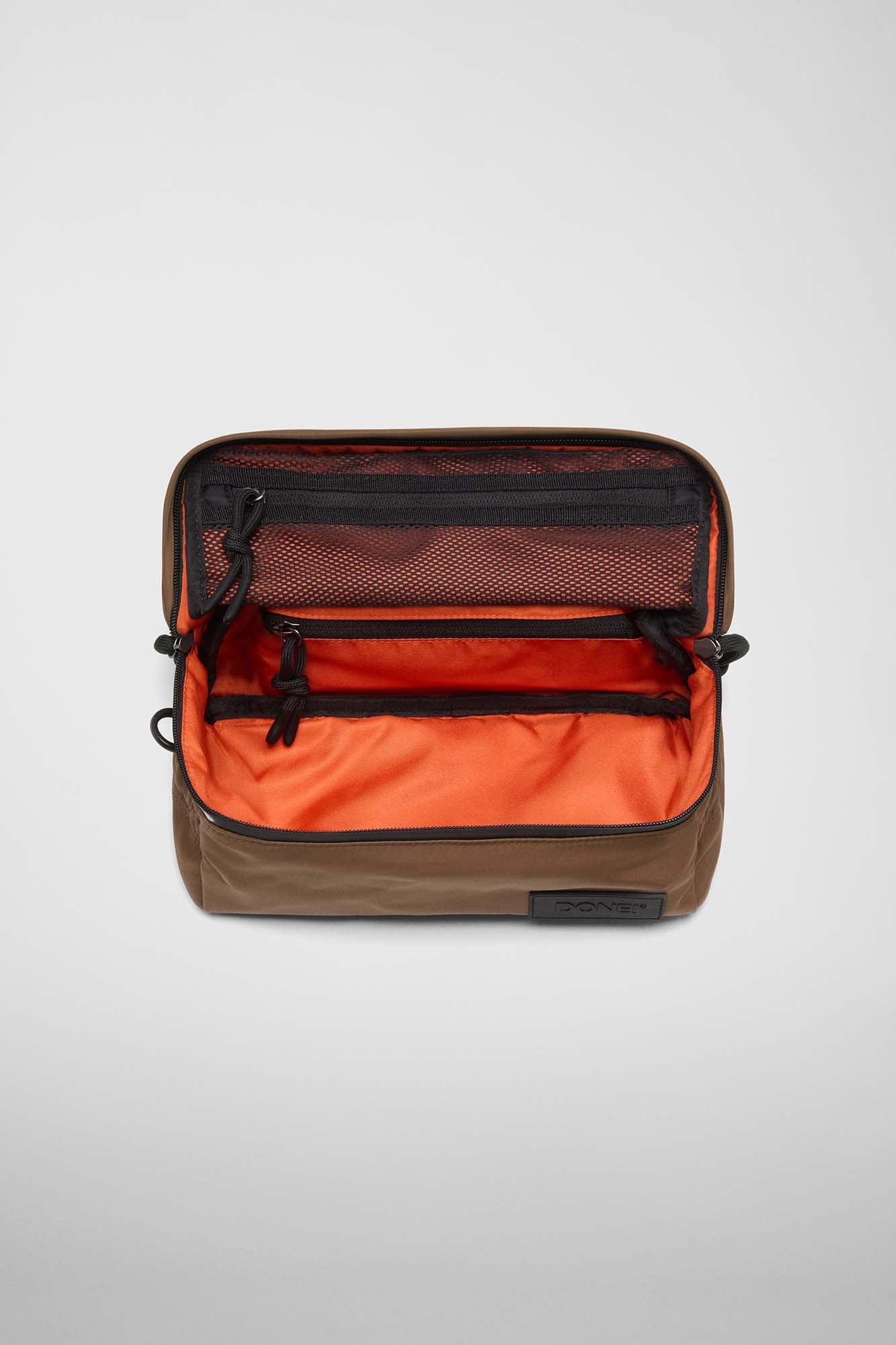 Beauty Bag Nylon Coffee
