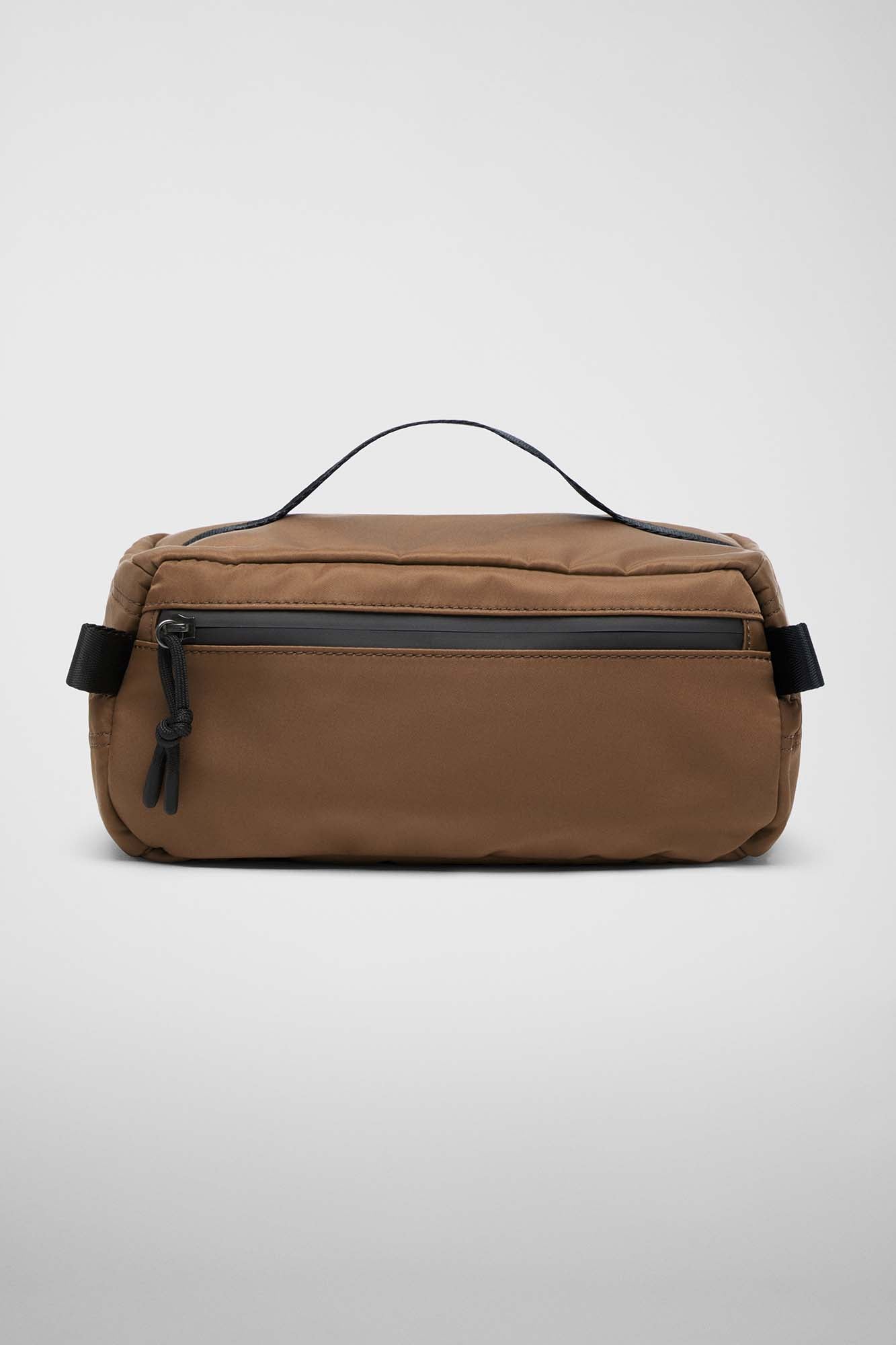 Beauty Bag Nylon Coffee