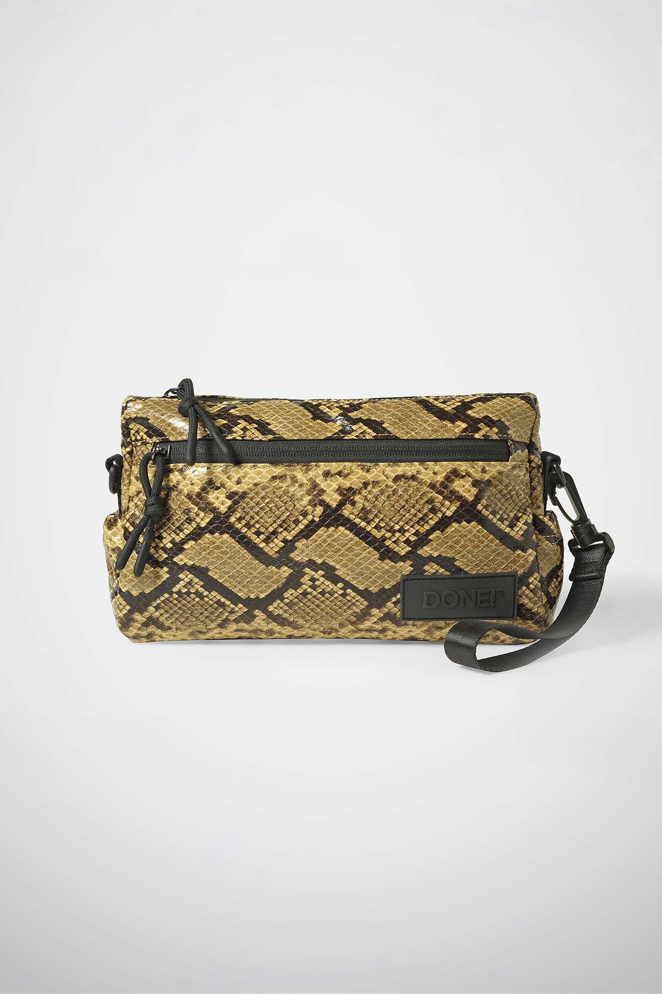 Pouch Natural python print