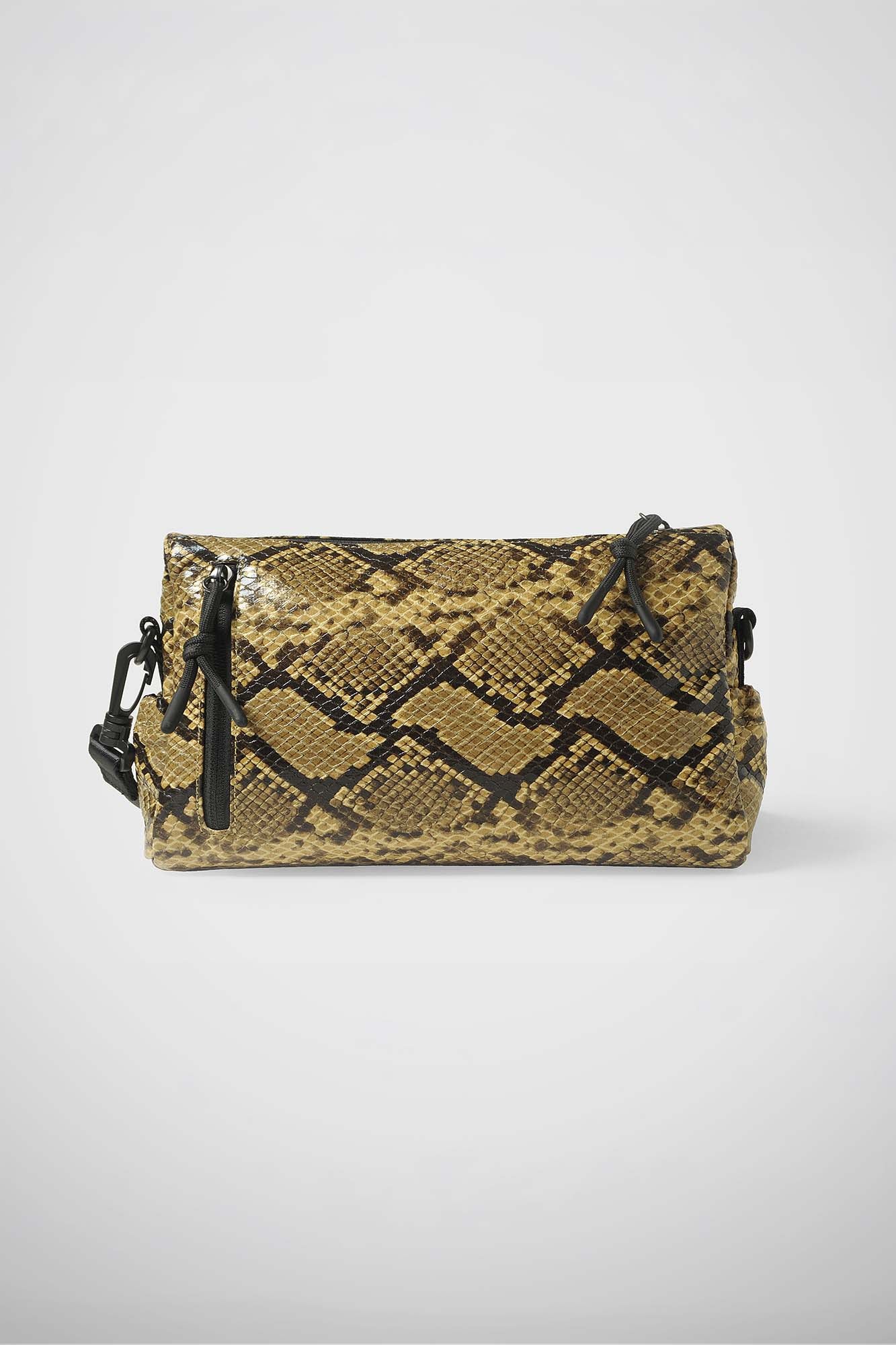 Pouch Natural python print