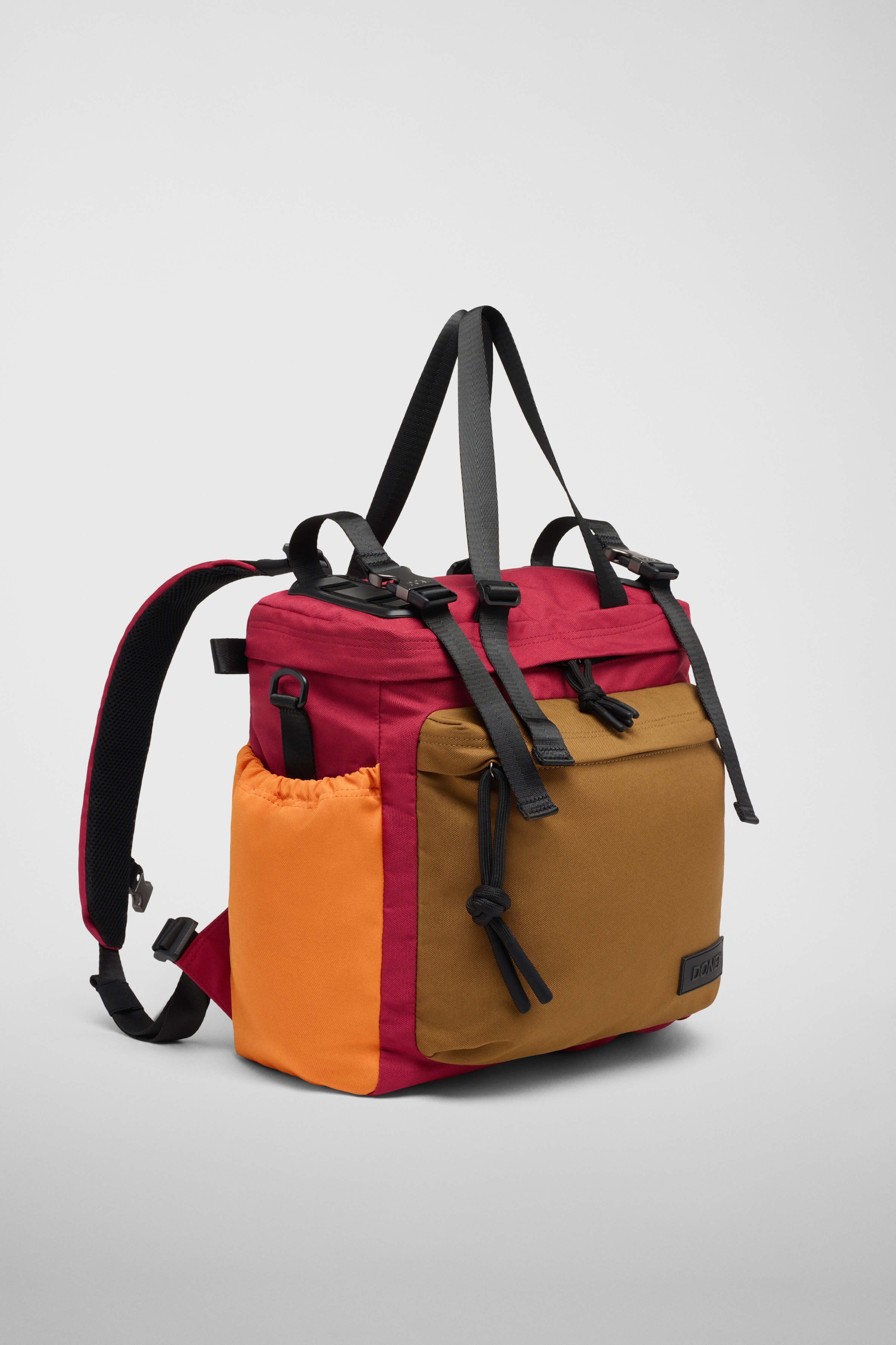 East+West Cordura M Ciliegia Arancio Cammello