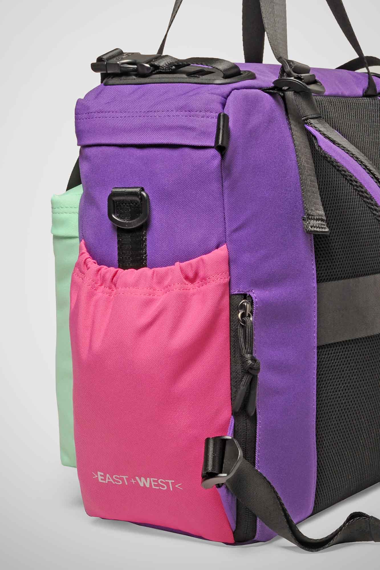 East+West Cordura M Viola Fucsia Azzurro
