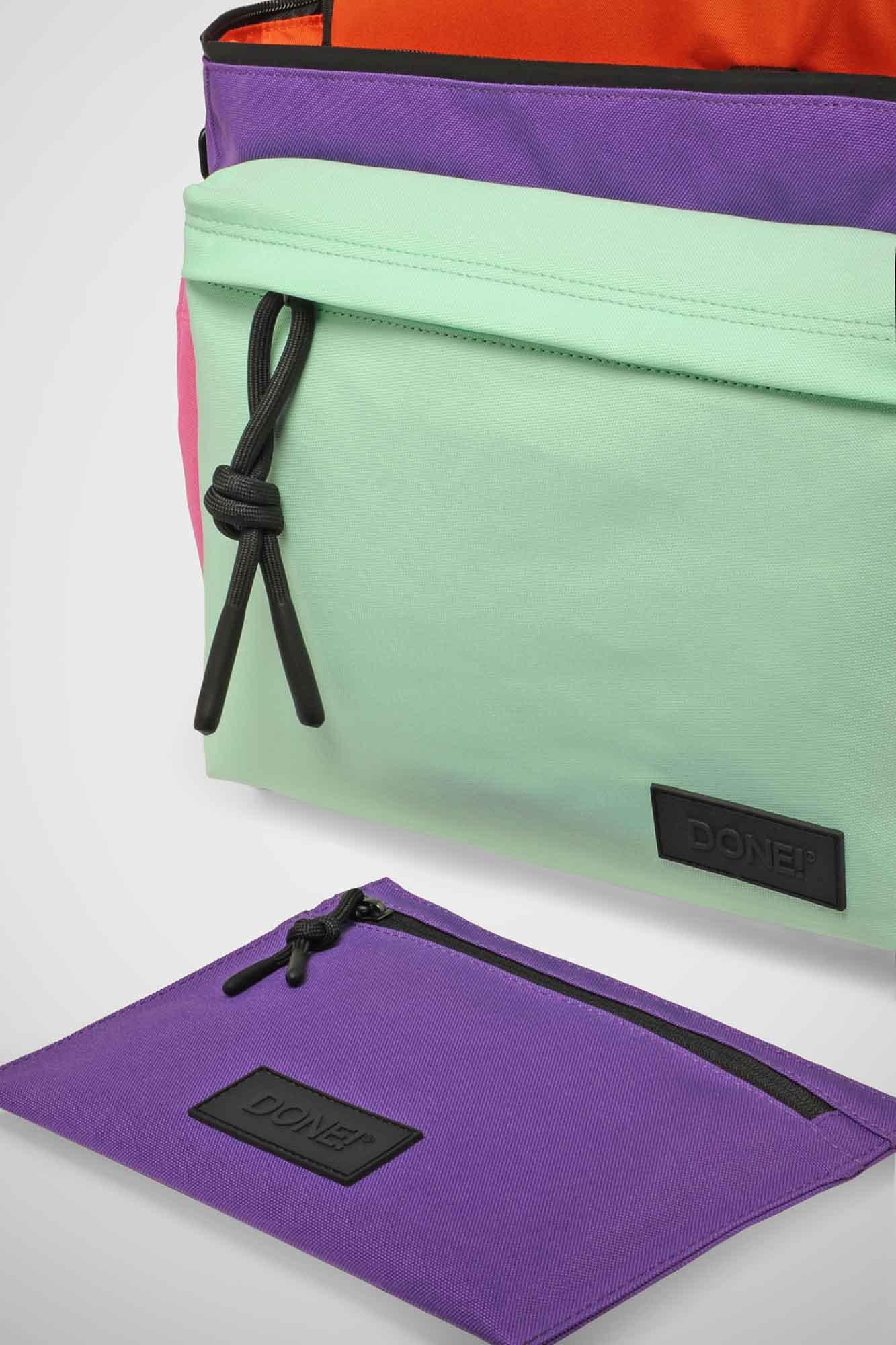 East+West Cordura M Viola Fucsia Azzurro