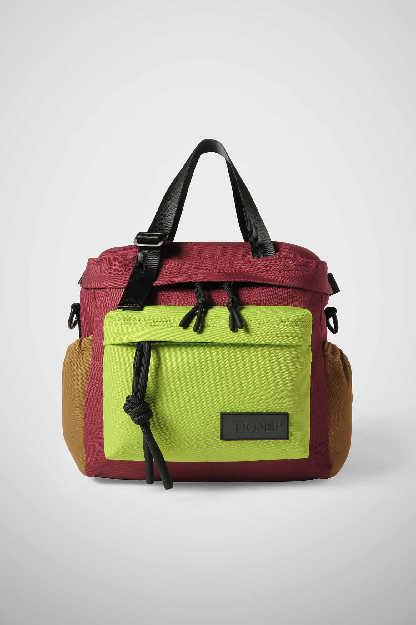 East+West Cordura S Lime green Camel Cherry
