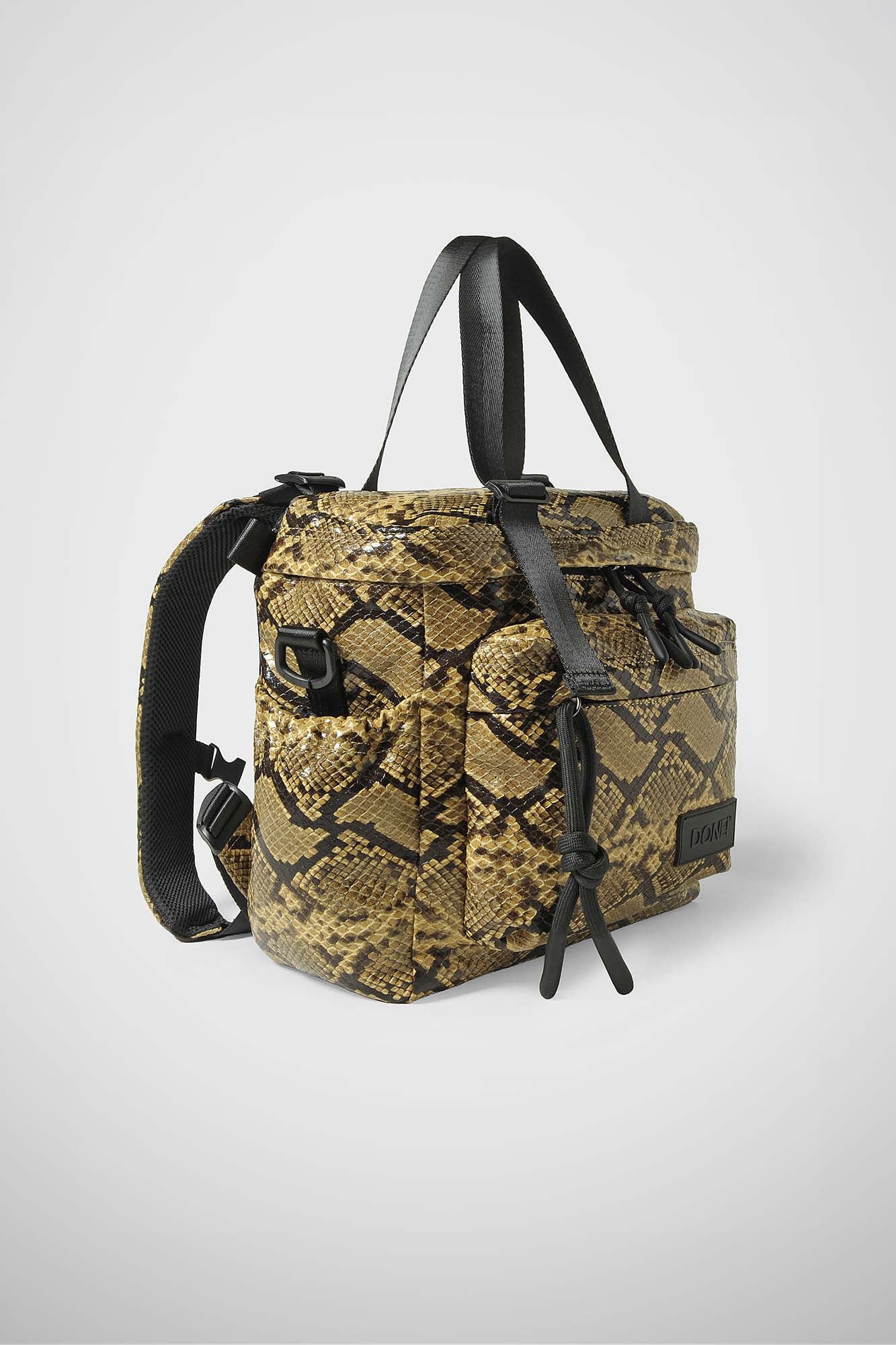 East+West S Natural python print