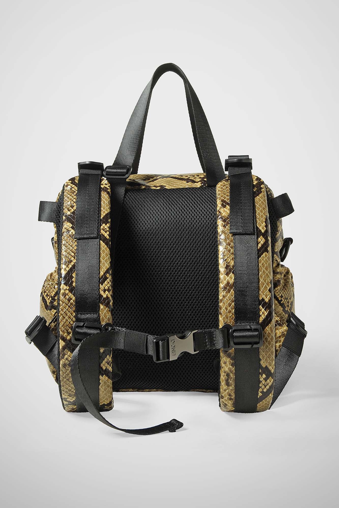 East+West S Natural python print