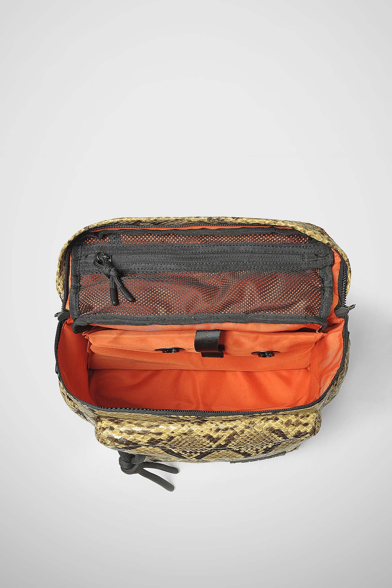 East+West S Natural python print