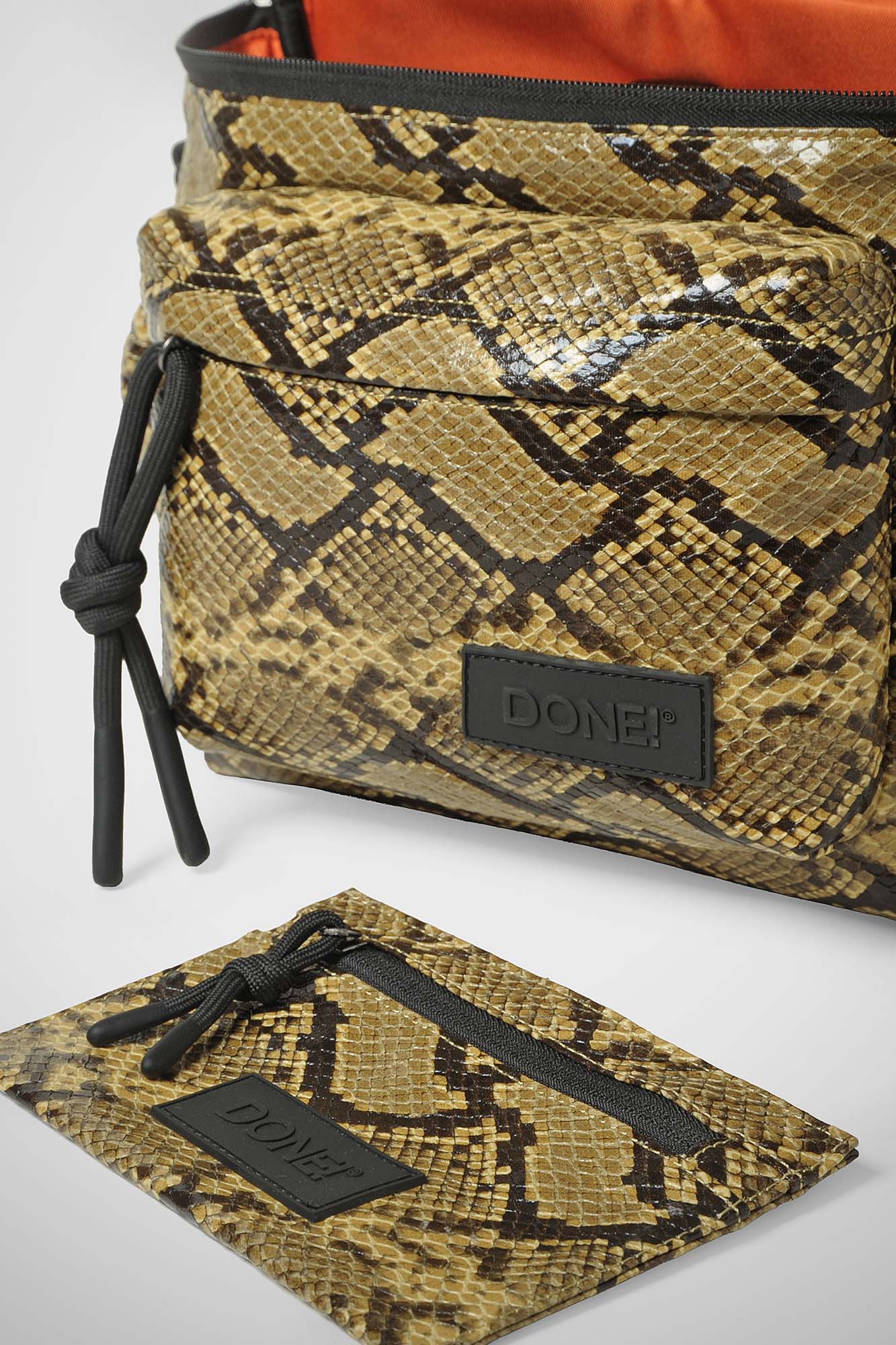 East+West S Natural python print