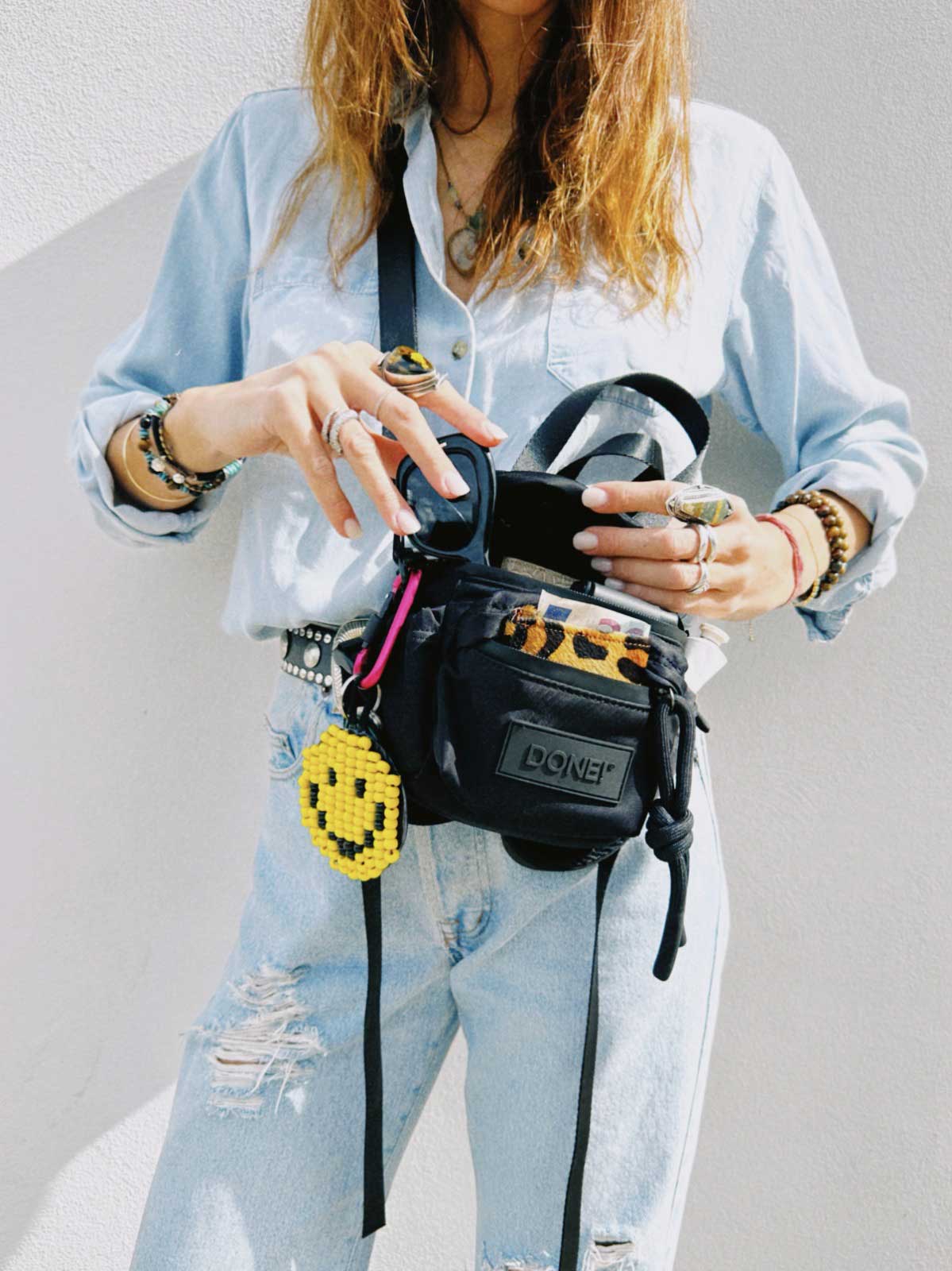 East+West Nylon XS Black