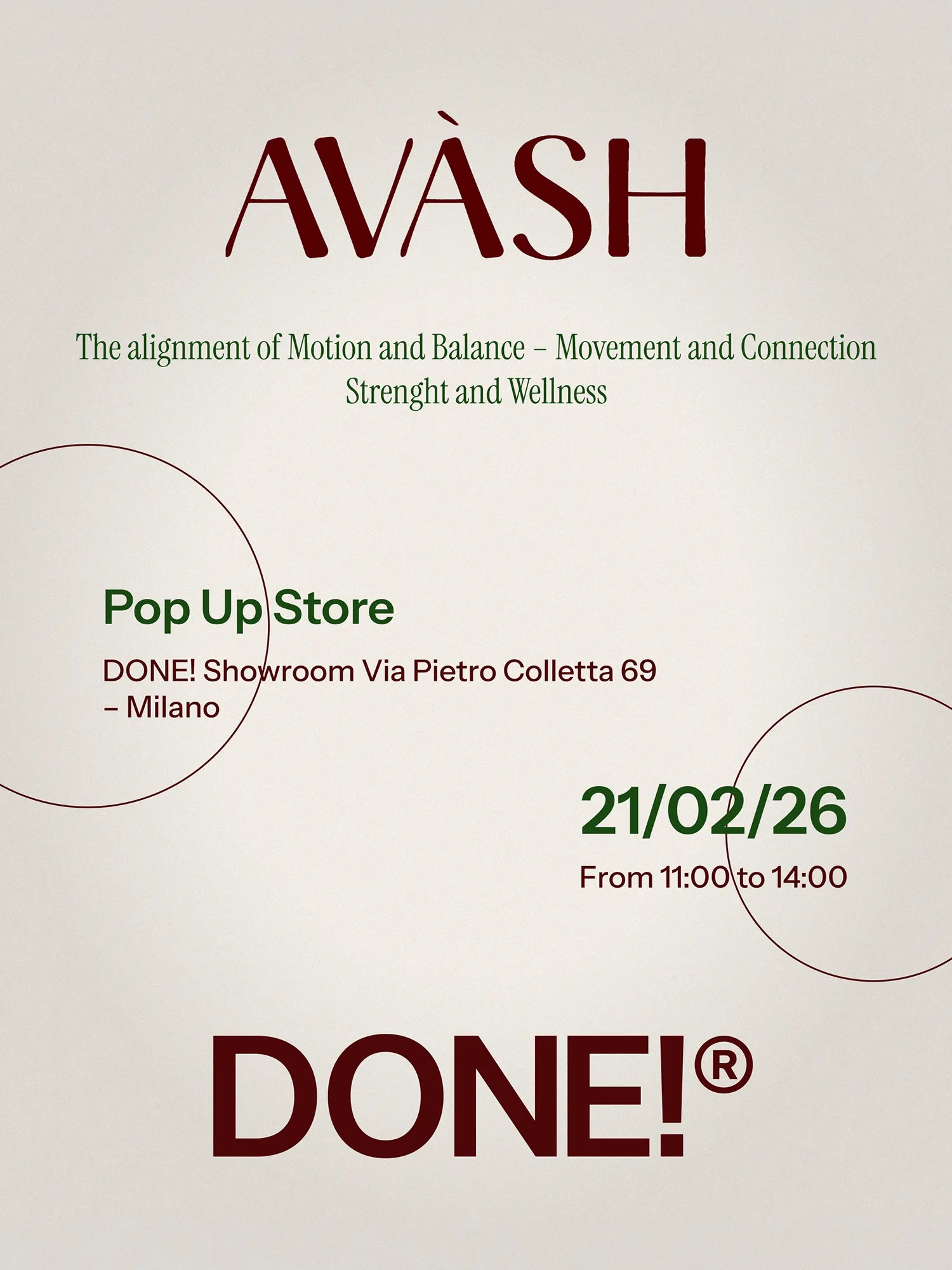 DONE! & AVÀSH