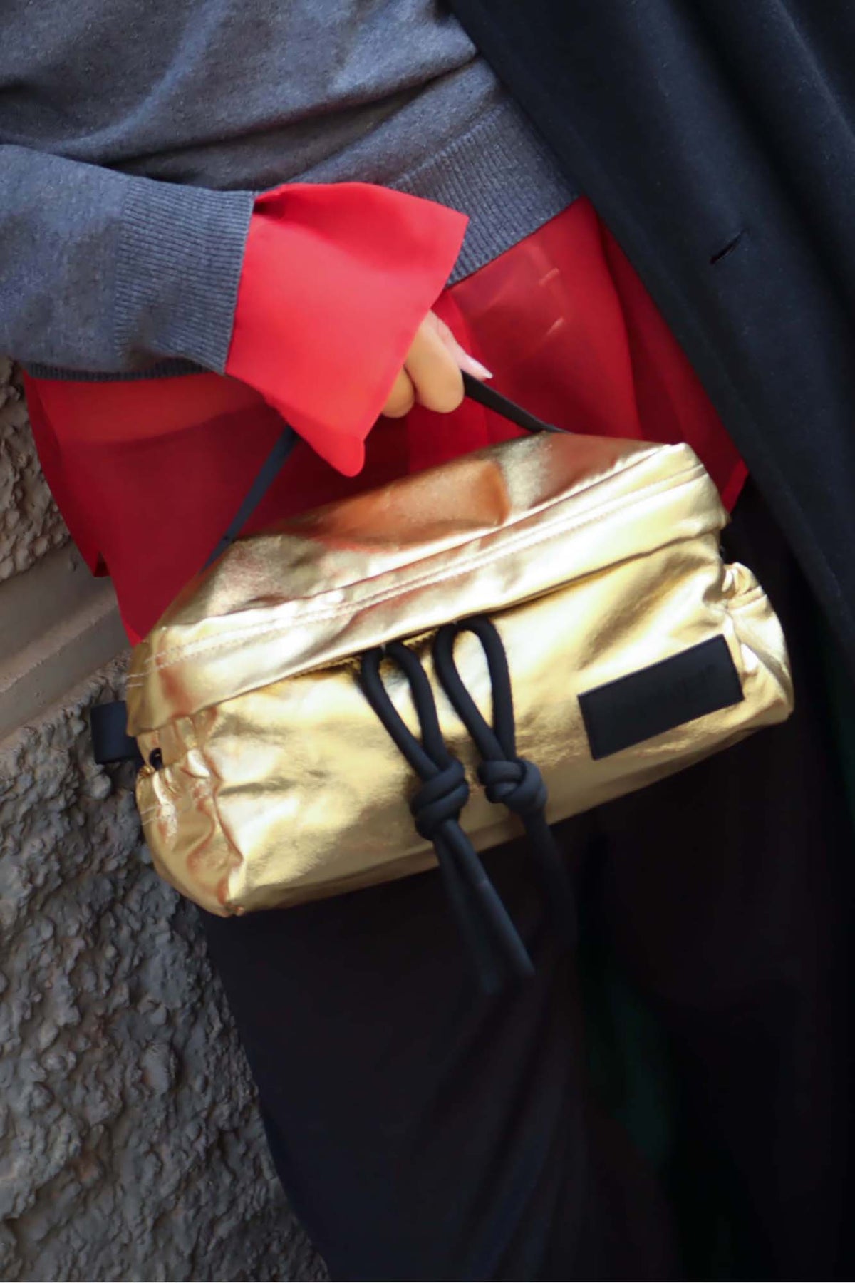 Beauty Bag Matte Gold