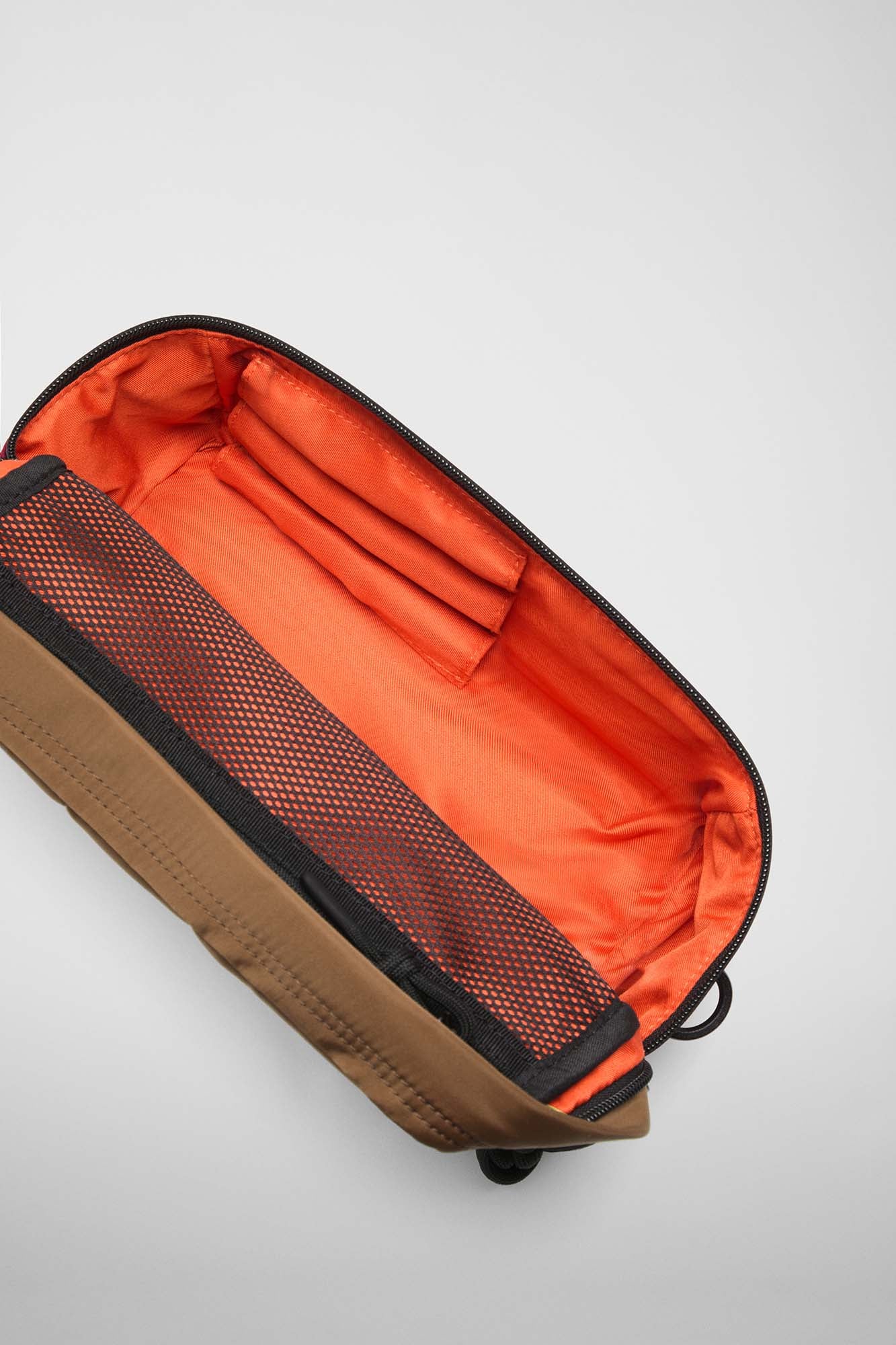 Beauty Bag Nylon Coffee