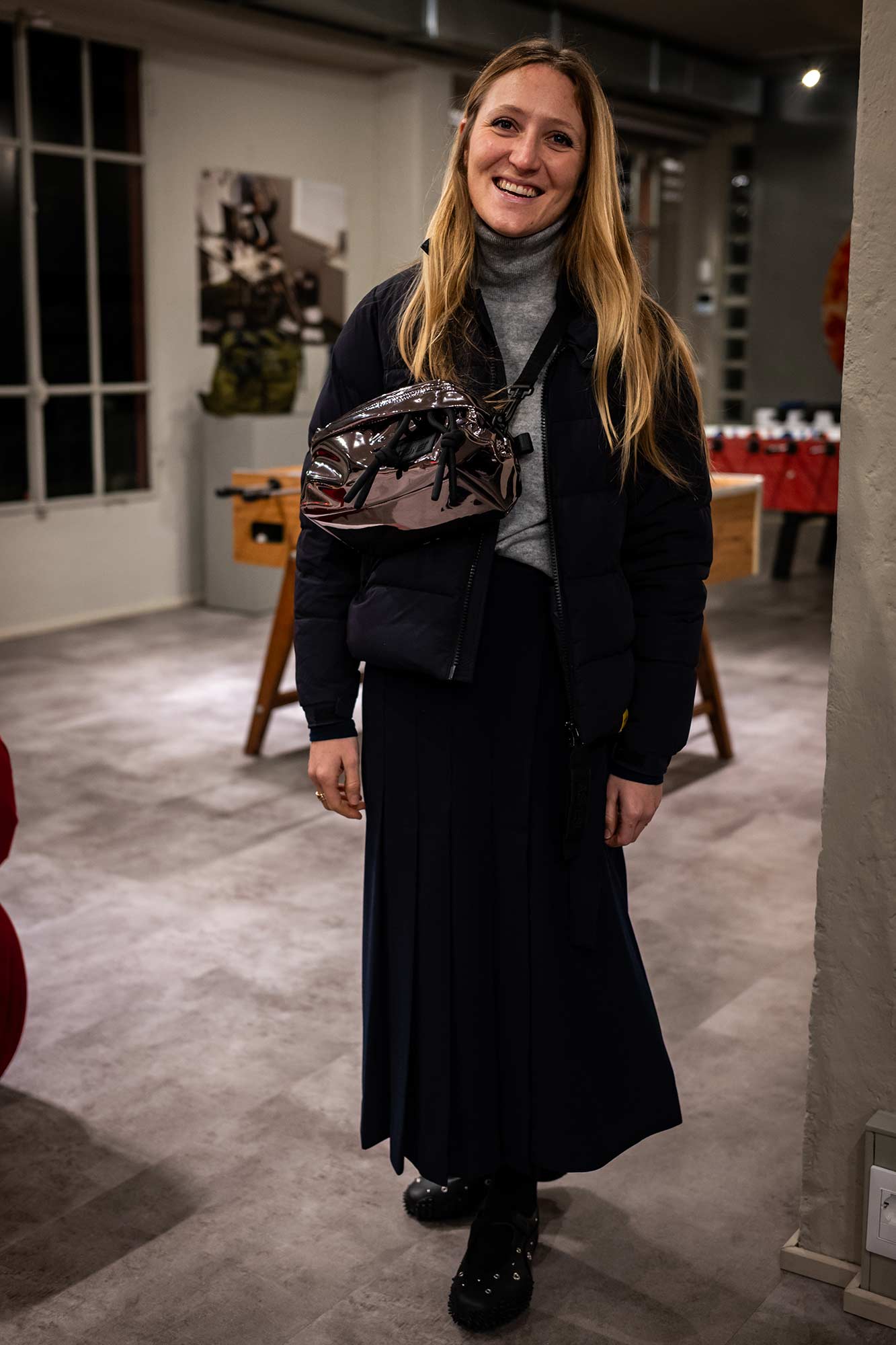 Beauty Bag TPU Metallic grey