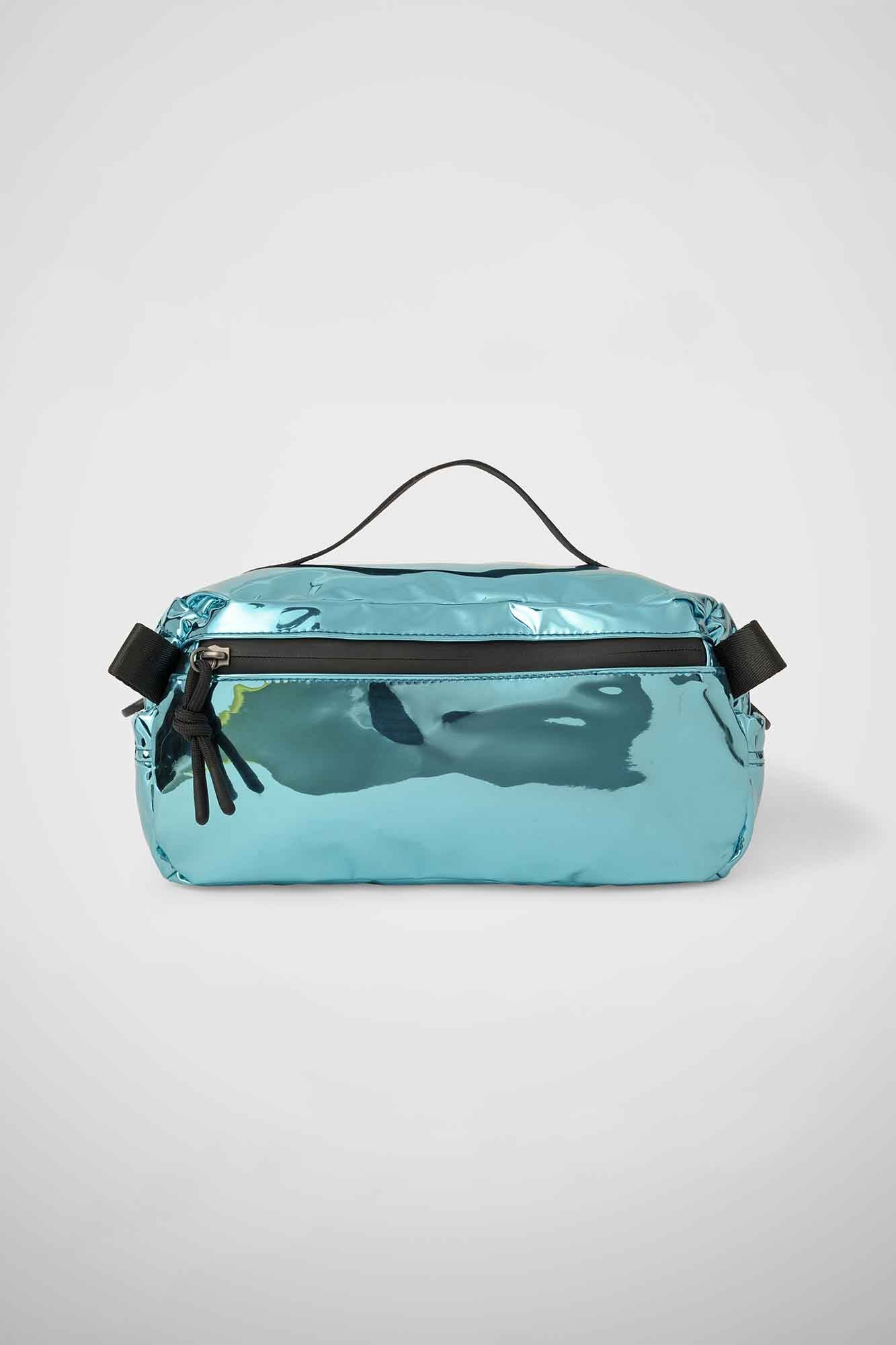 Beauty Bag TPU Azzurro Metallizzato