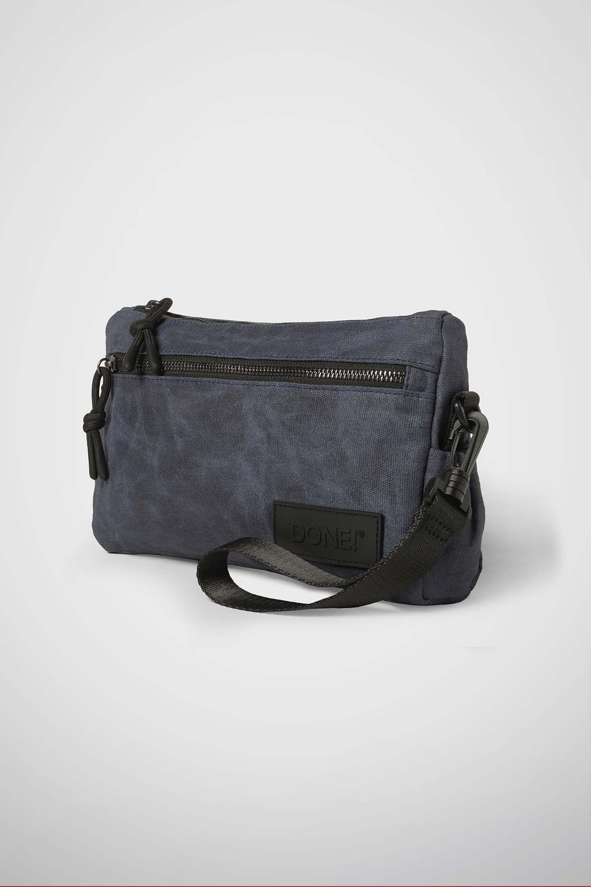 Pouch Canvas Cerato Blu
