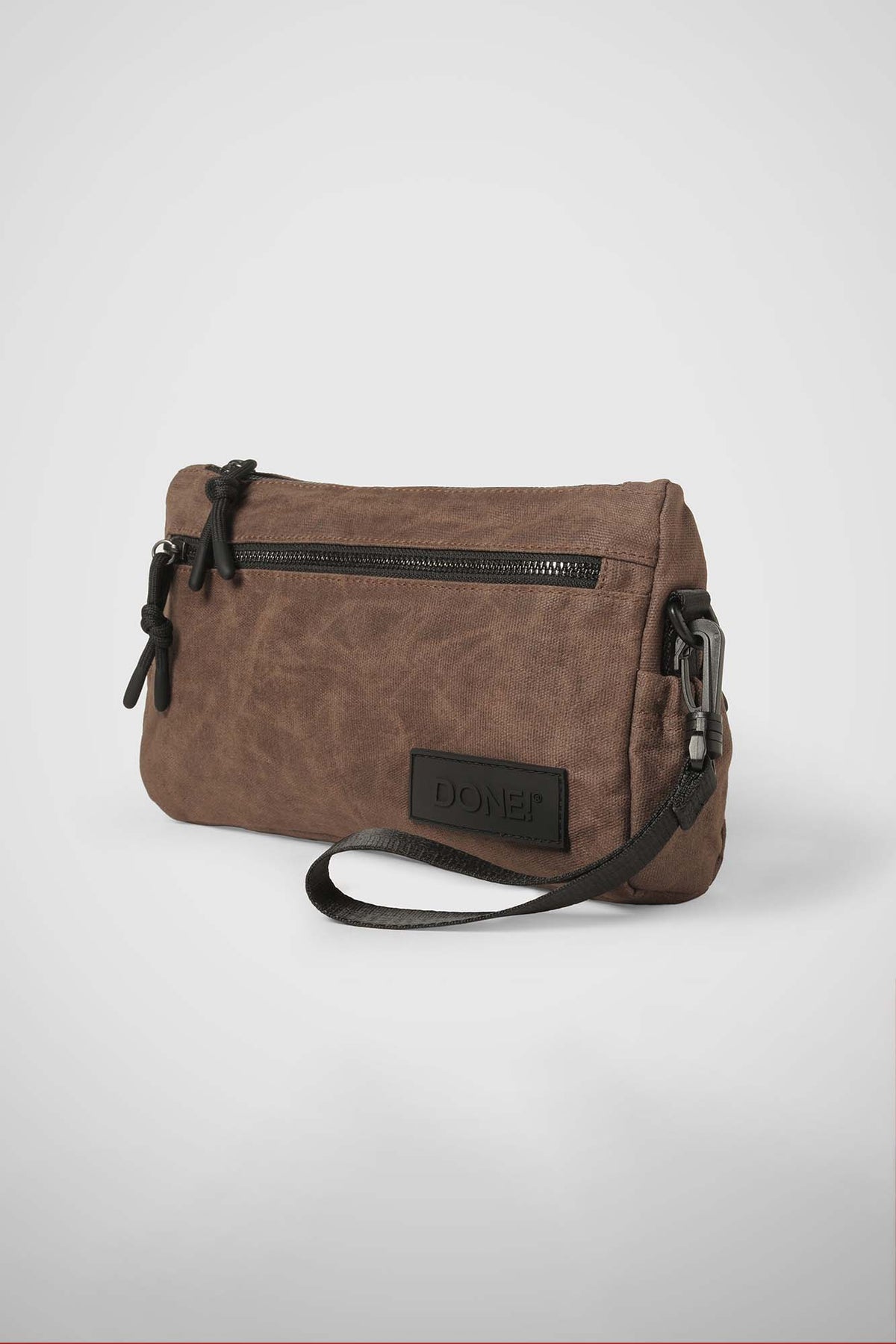 Pouch Canvas Cerato Marrone