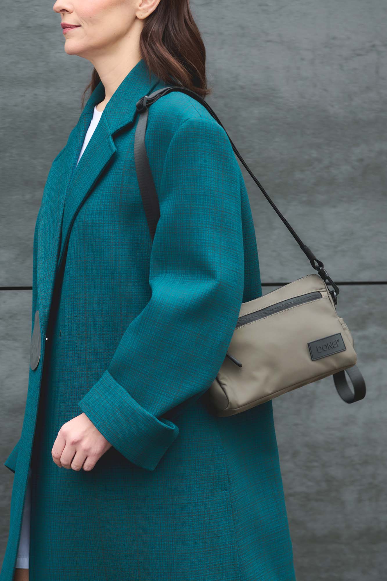 Pouch NYLON Grigio roccia