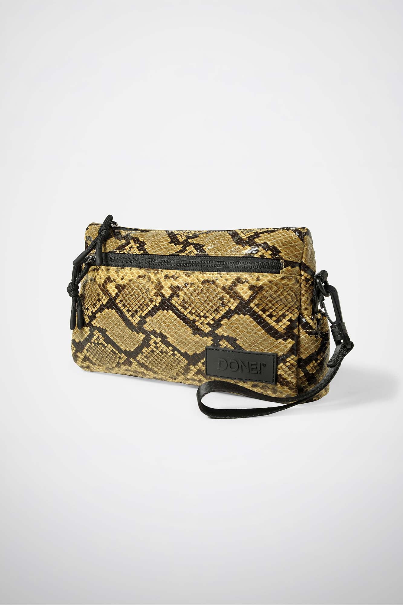 Pouch Stampa Pitone Naturale