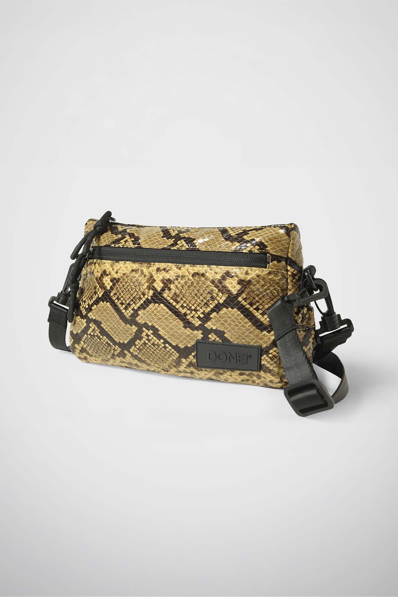 Pouch Natural python print