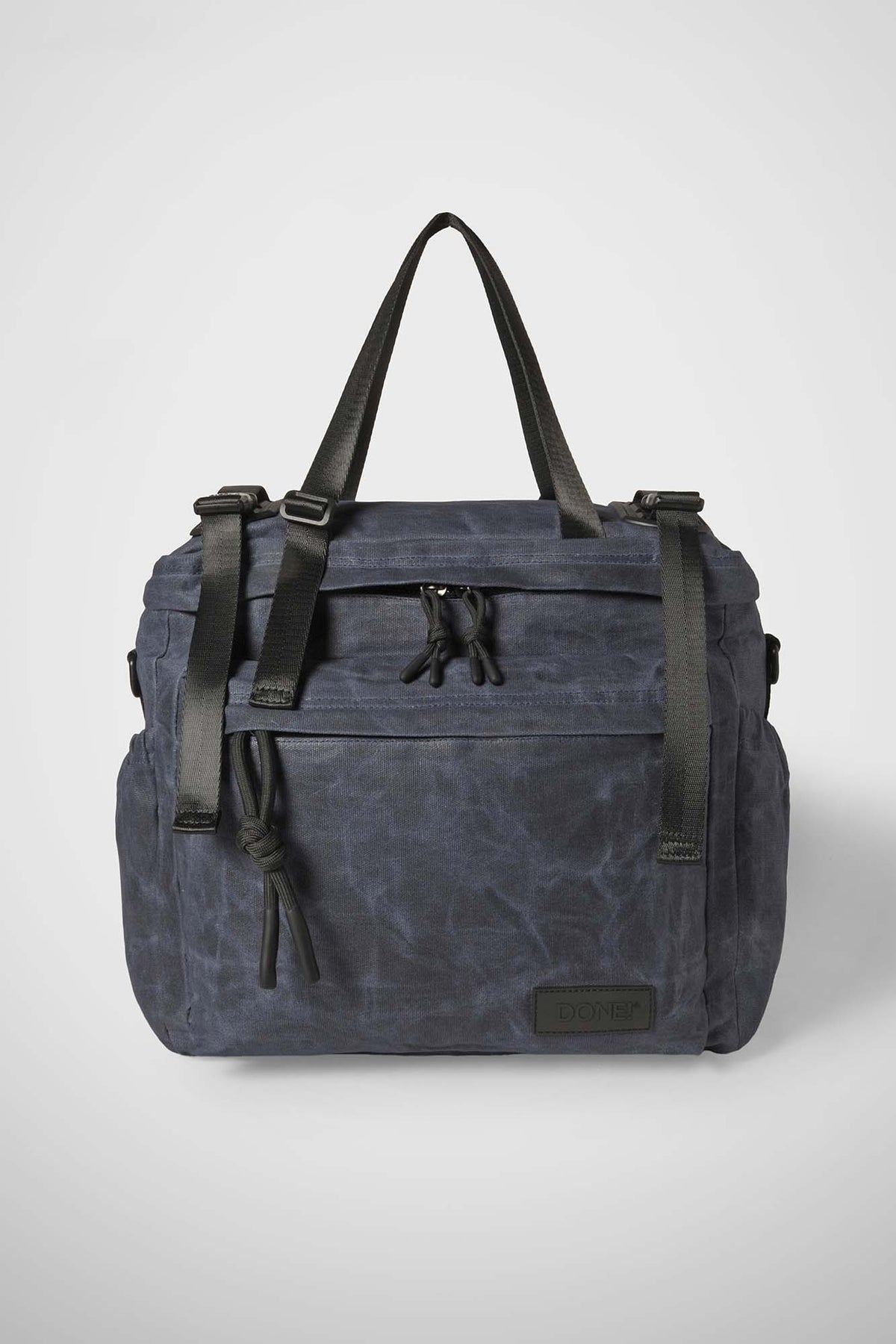 East+West Waxed Canvas M Blue