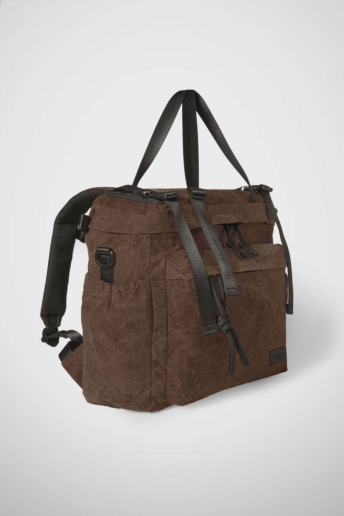 East+West Waxed Canvas M Brown