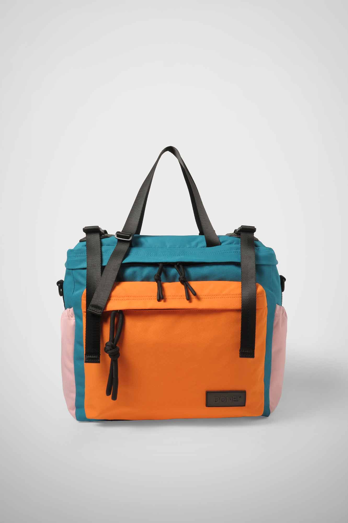 East+West Cordura M Petrolio Arancio Rosa