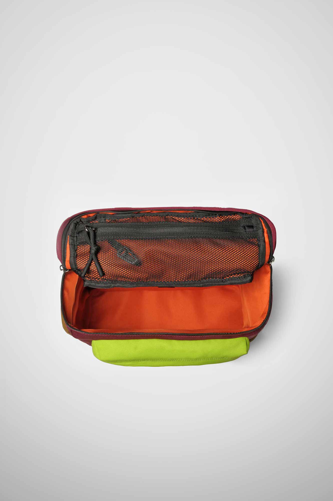 East+West Cordura S Lime green Camel Cherry
