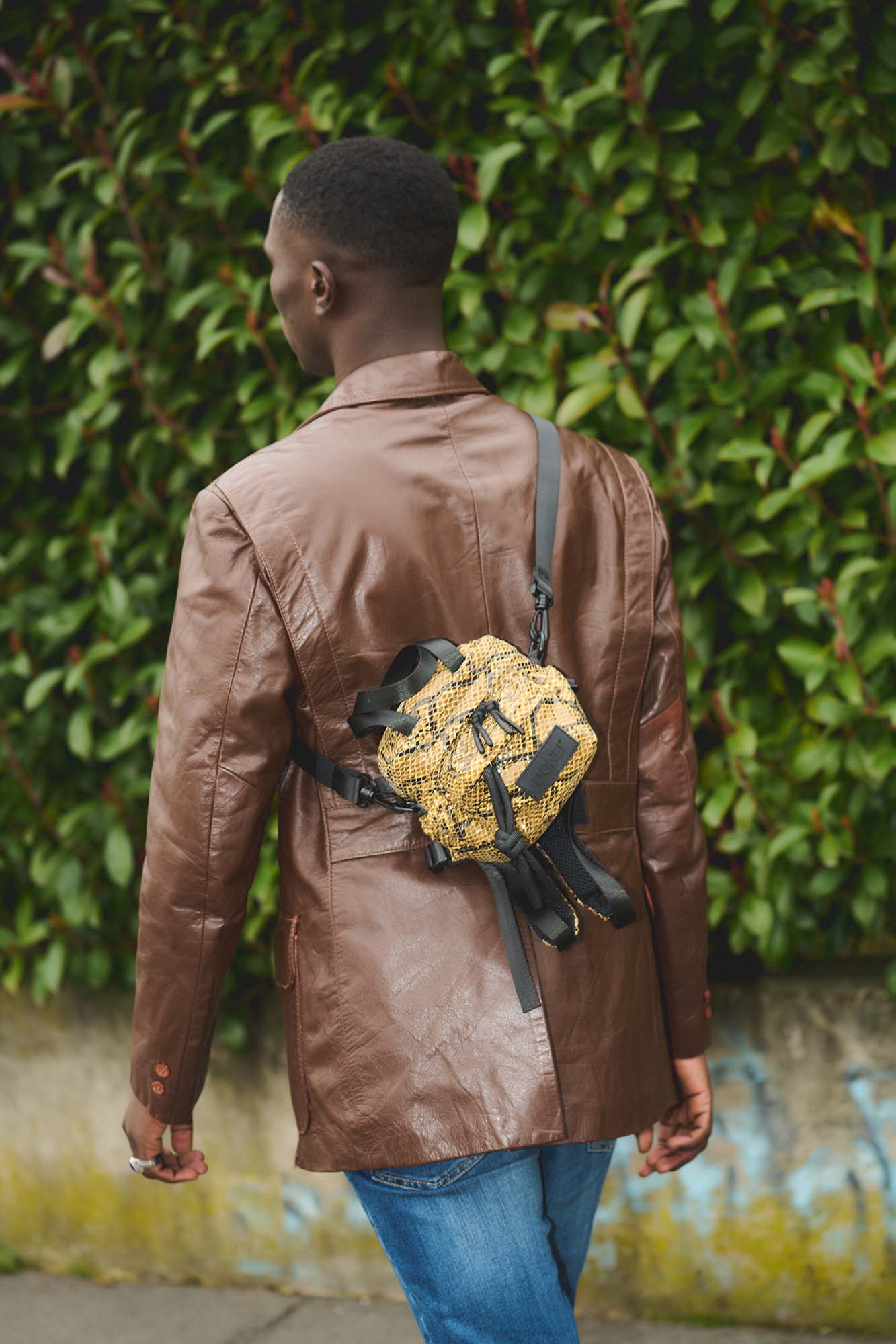 East+West XS ナチュラル パイソンプリント