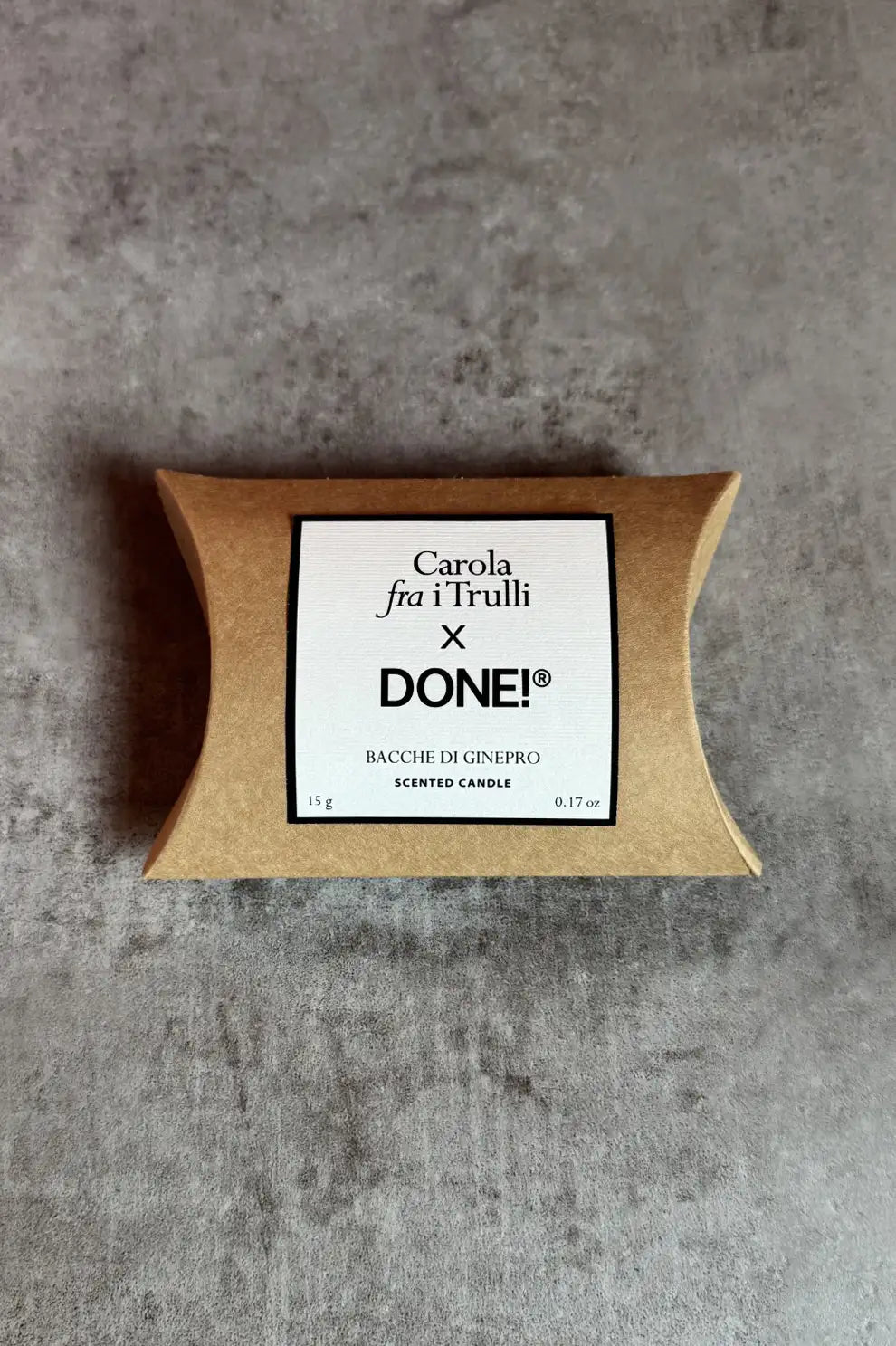Bacche di Ginepro Candle by Carola fra i Trulli